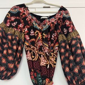 Alice & Olivia peasant dress